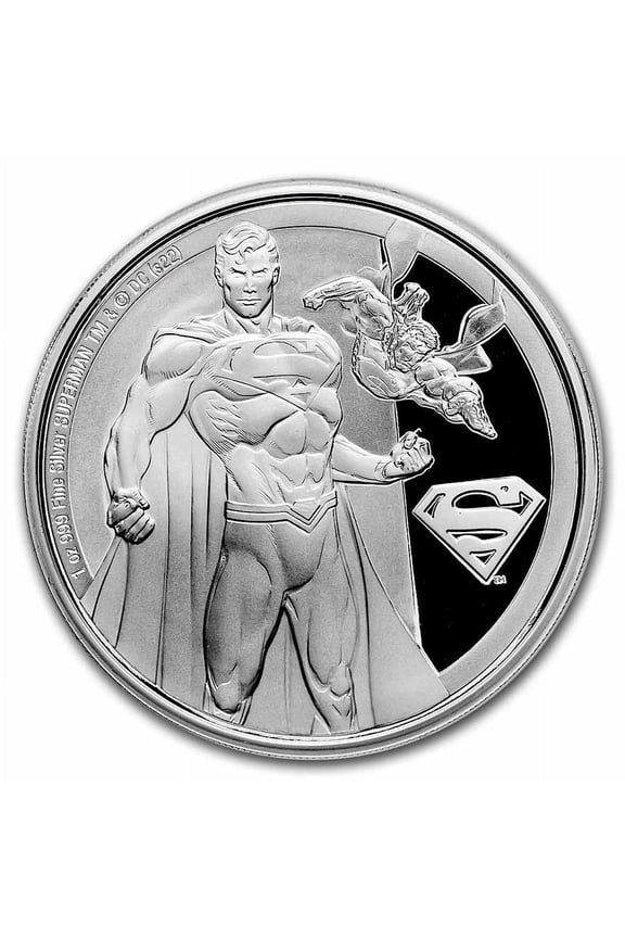 2022 Niue 1 oz Silver Coin $2 DC Classics: SUPERMAN