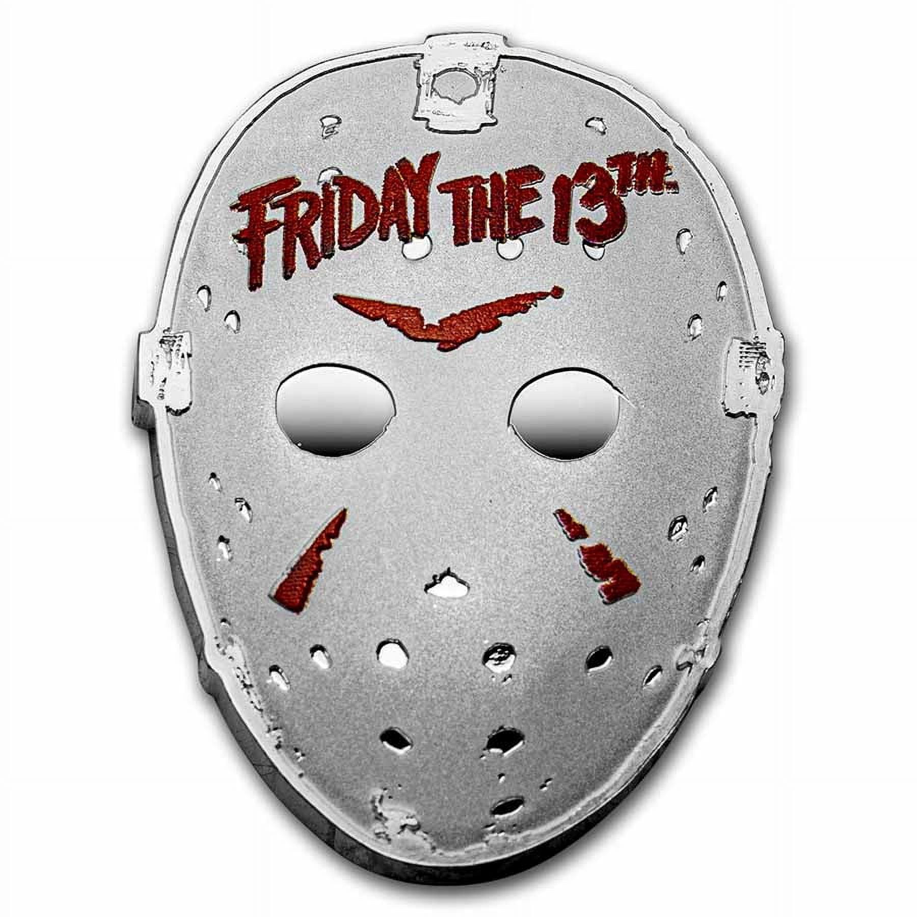 2022 Niue $2 1 oz Silver Friday the 13th Jason Mask Coin - Walmart.com