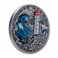 thumbnail image 1 of 2022 Niue 2 oz Silver Antique Lighthouse Petit Minou, 1 of 4