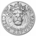 thumbnail image 1 of 2022 Niue 5 oz Silver Czech Lion BU, 1 of 2