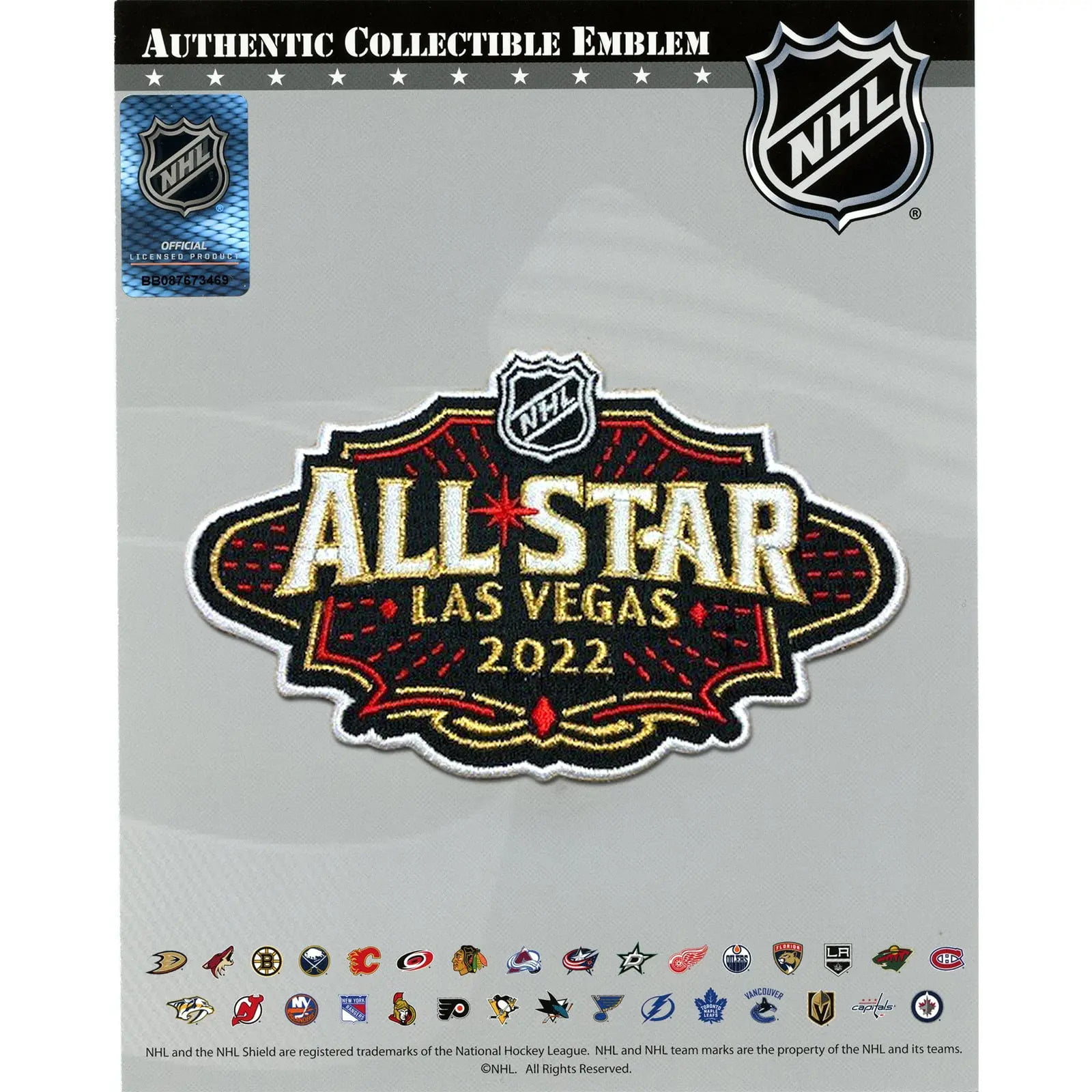 2022 Authentic NHL All Star Jersey
