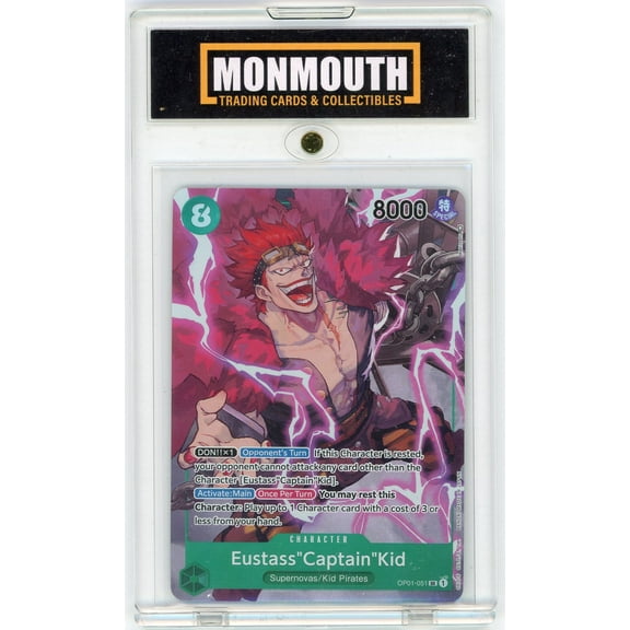 2022 One Piece OP01 Eustass Captain Kid #051 SR