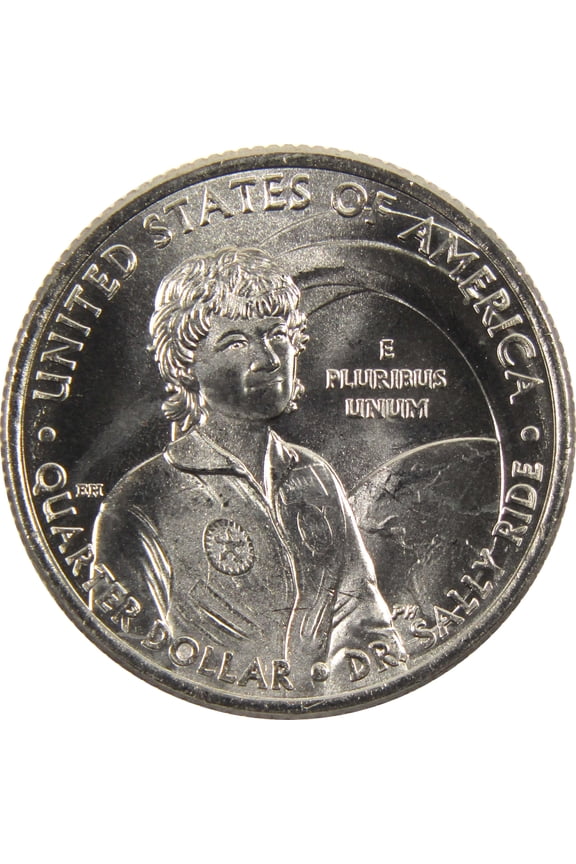 2022 P Sally Ride American Women Quarter BU Uncirculated Clad 25c Coin