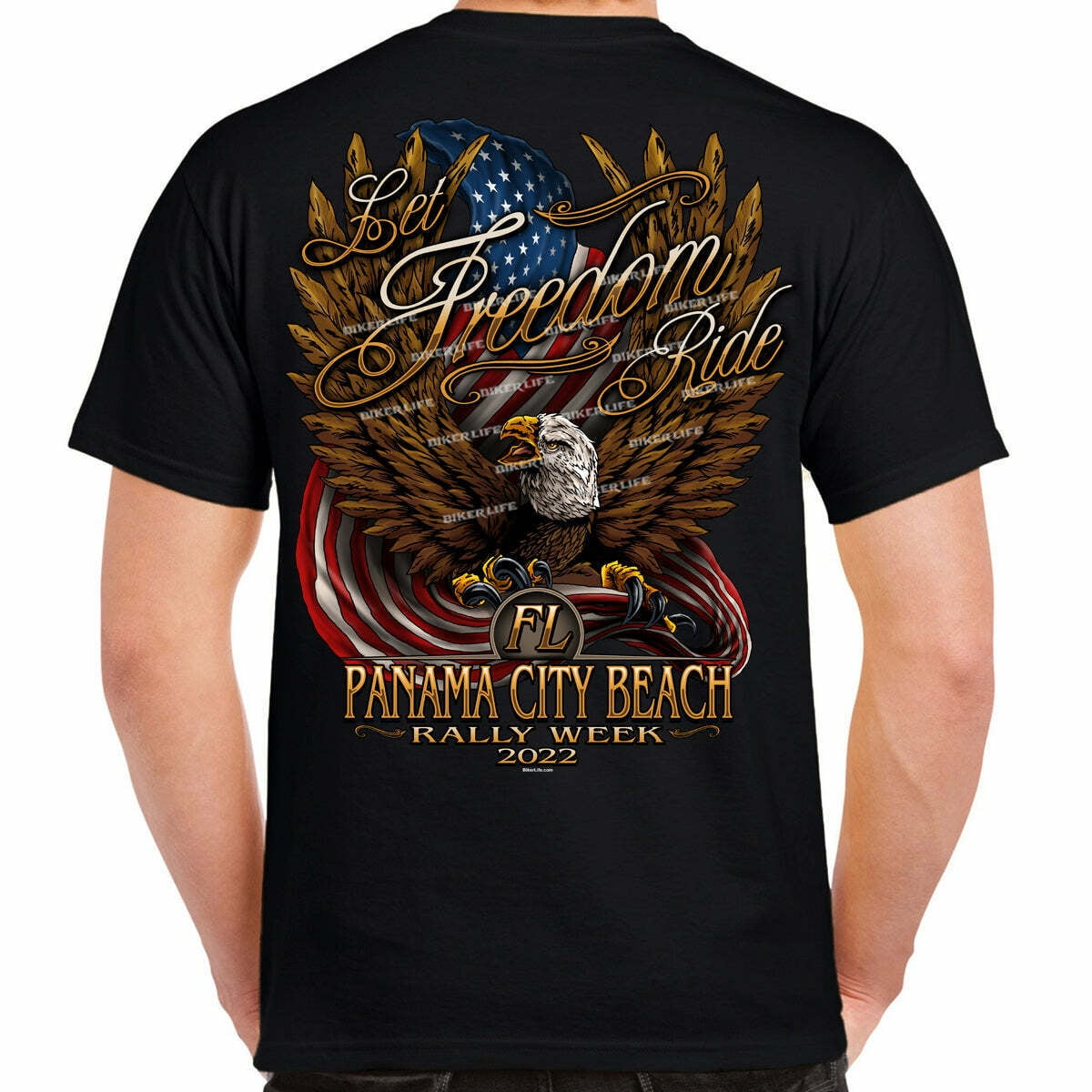 2022 Panama City Thunder Beach Rally Freedom Flight TShirt