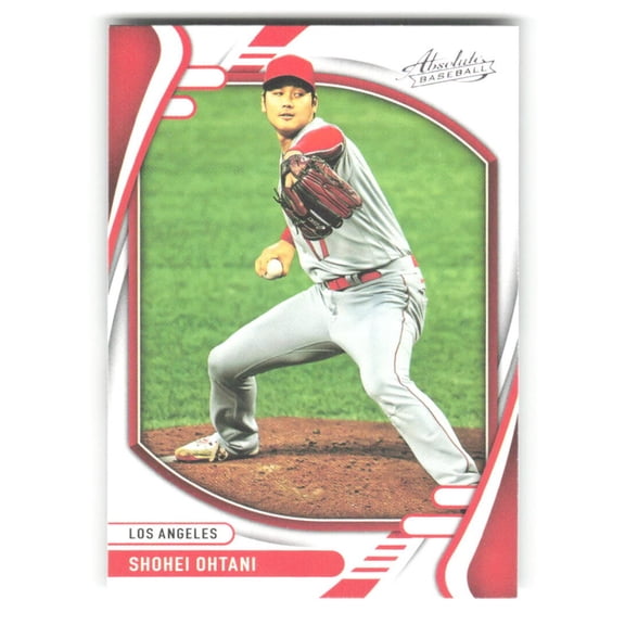 2022 Panini Absolute #26 Shohei Ohtani Los Angeles Angels Baseball Base Trading Card