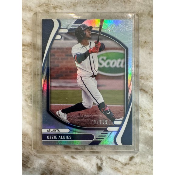 2022 Panini Absolute Ozzie Albies #57 Base Set Insert Near Mint Baseball Card