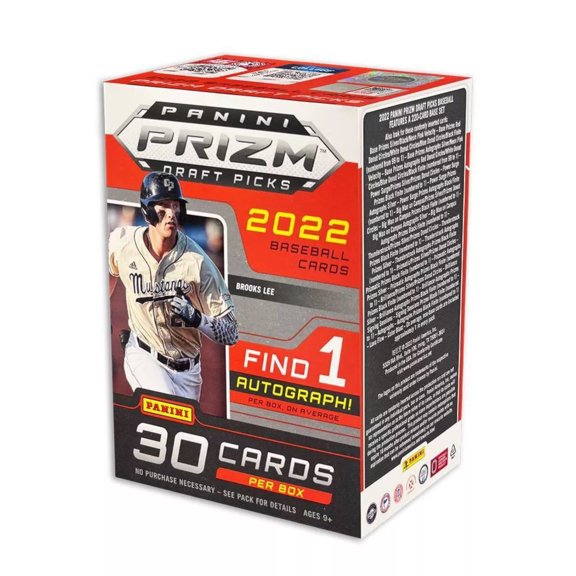 2022 Panini Baseball Prizm Draft Picks Trading Cards Blaster Box