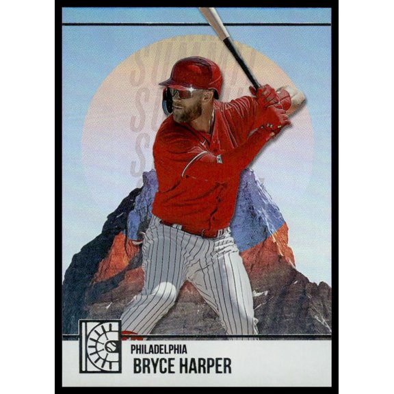 2022 Panini Capstone Baseball S-2 Bryce Harper Phillies Baseball Card