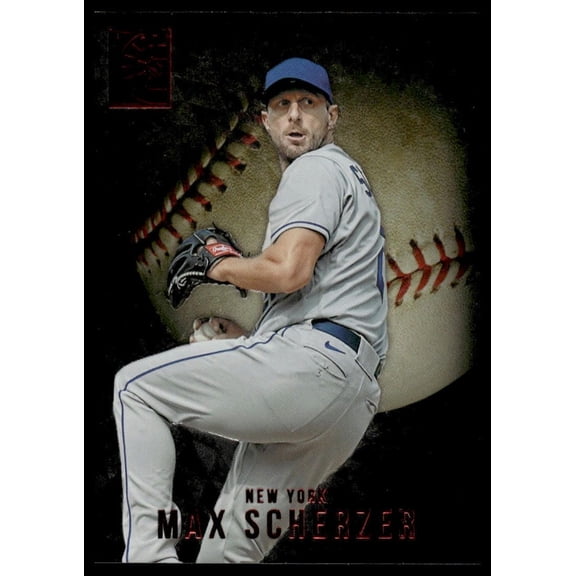 2022 Panini Capstone #197 Max Scherzer New York Mets Baseball Card