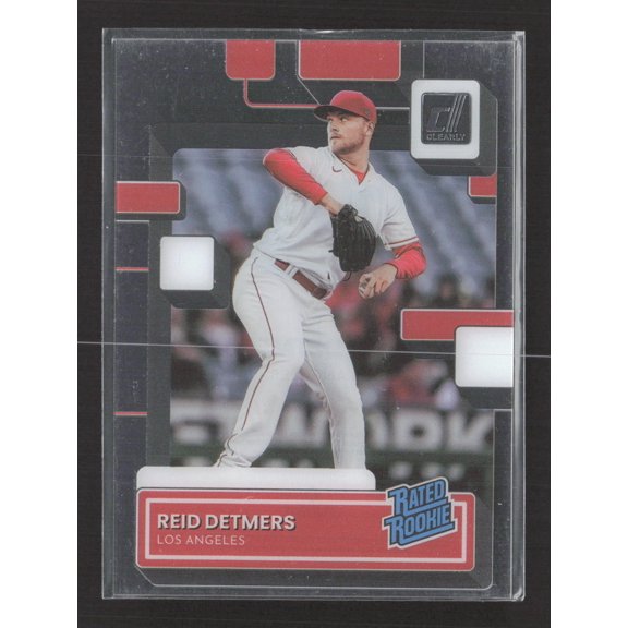 2022 Panini Chronicles Clearly Donruss Reid Detmers #58