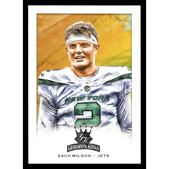 2022 Panini Chronicles Donruss Gridiron Kings Zach Wilson #GK-2