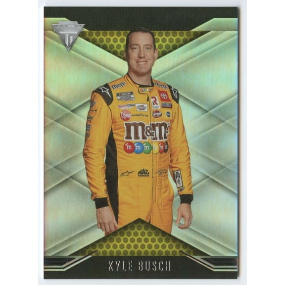 2022 Panini Chronicles Titanium Racing #5 Kyle Busch M&M's/Joe Gibbs Racing/Toyota Official NASCAR Trading Card (Stock Photo Shown, Near Mint to Mint