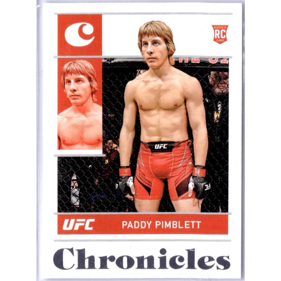 2022 Panini Chronicles UFC Paddy Pimblett #100 RC MMA Trading Card