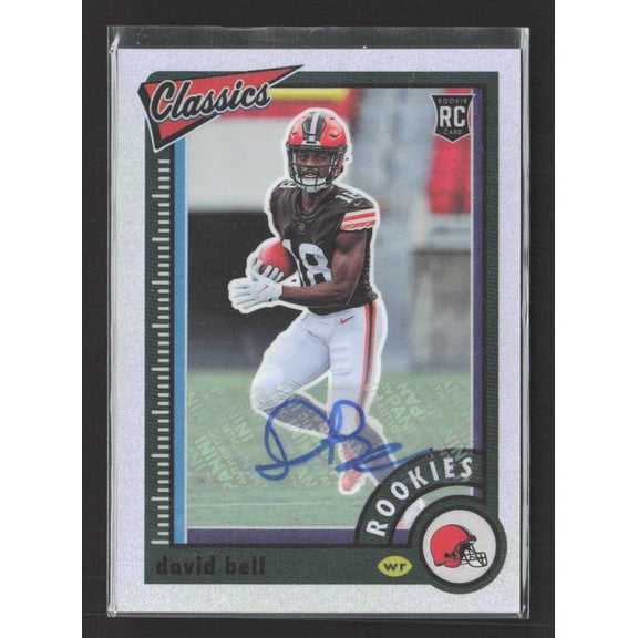 2022 Panini Classics Football David Bell #178 RC