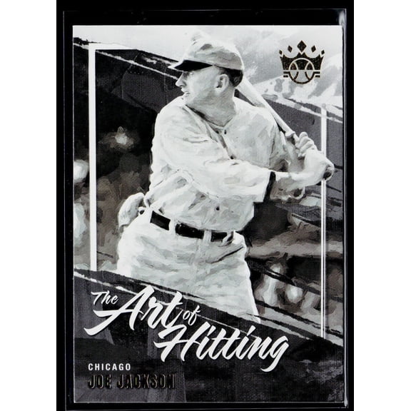 2022 Panini Diamond Kings Joe Jackson Chicago White Sox The Art Of Hitting #AH-3 Baseball Card