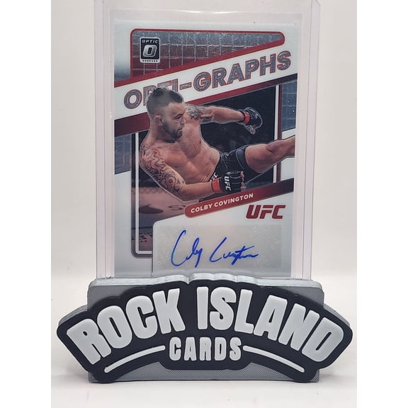 2022 Panini Donruss Optic Opti-Graphs Colby Covington #OG-CCV