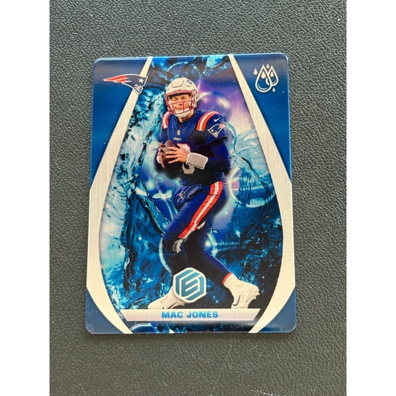 2022 Panini Elements Mac Jones New England Patriots Football Card Near Mint