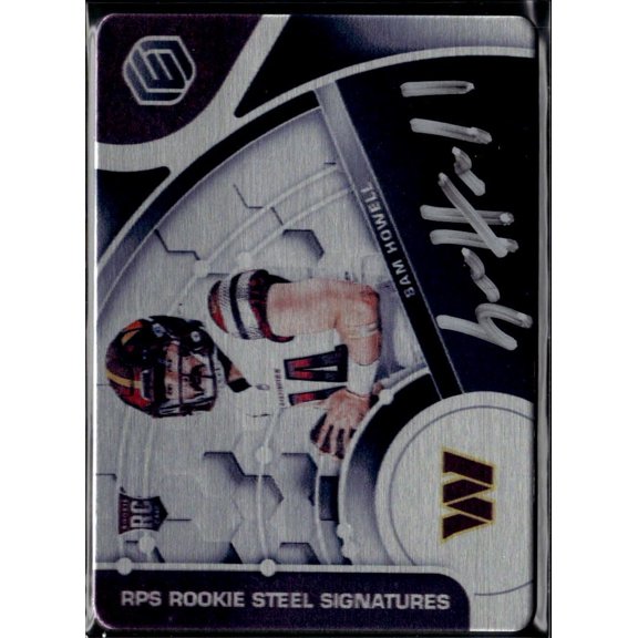 2022 Panini Elements RPS Rookie Steel Signatures RC Auto Sam Howell #123