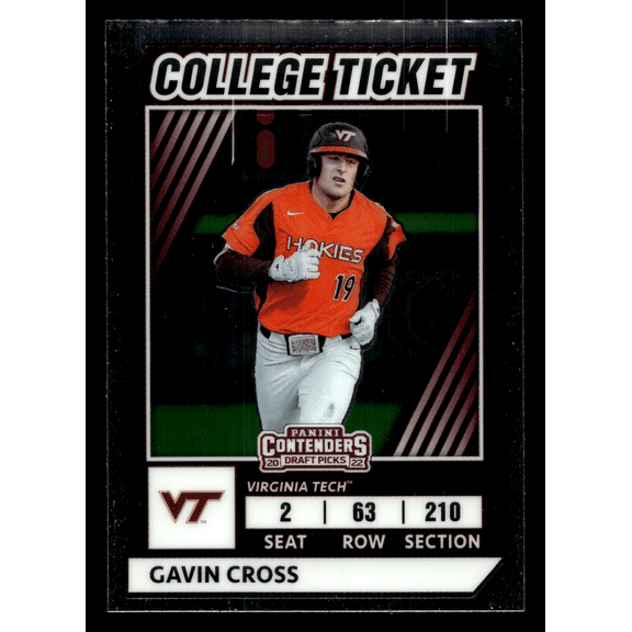 2022 Panini Elite Extra Edition Baseball Gavin Cross #CTO-2