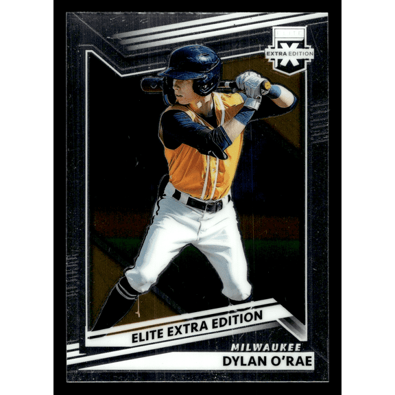 2022 Panini Elite Extra Edition Dylan O'Rae #102 Milwaukee Brewers Baseball Trading Card
