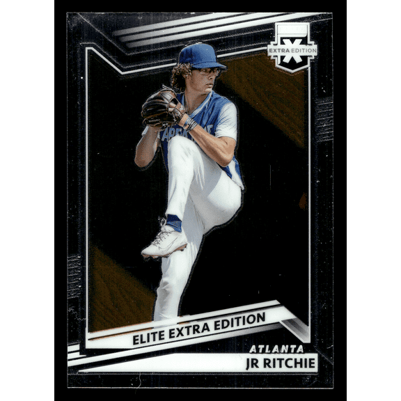 2022 Panini Elite Extra Edition JR Ritchie #35 Atlanta Braves MLB Baseball Trading Card