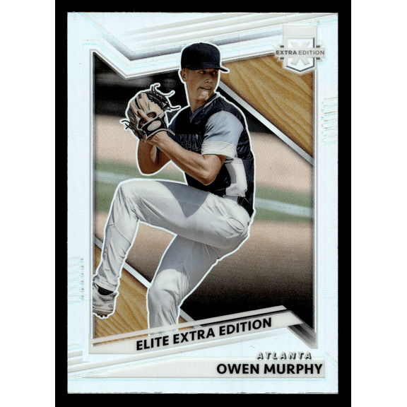 2022 Panini Elite Extra Edition Owen Murphy #20 Silver Prizm Rookie