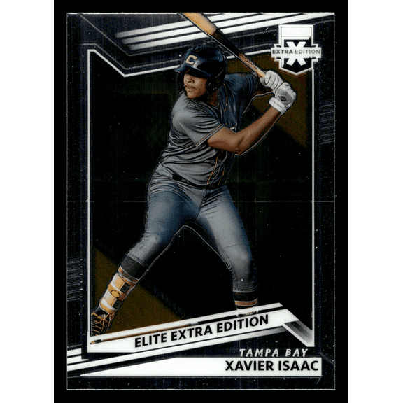 2022 Panini Elite Extra Edition Xavier Isaac #29 Tampa Bay Rays MLB Baseball Trading Card