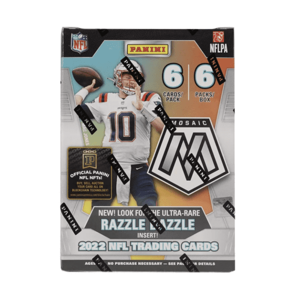 2022 Panini FANATICS MOSAIC NFL Football Factory Sealed Blaster Box 36 Cards