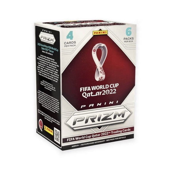 2022 Panini FIFA World Cup Prizm Soccer Hologram Parallel Short Print Serial No. Checklist Box 24 Cards