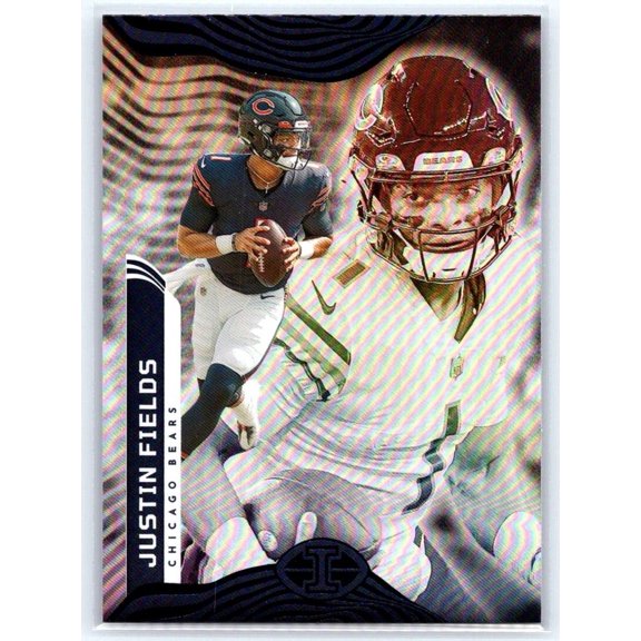 2022 Panini Illusions Retail Justin Fields Chicago Bears #14 Football Card Near Mint