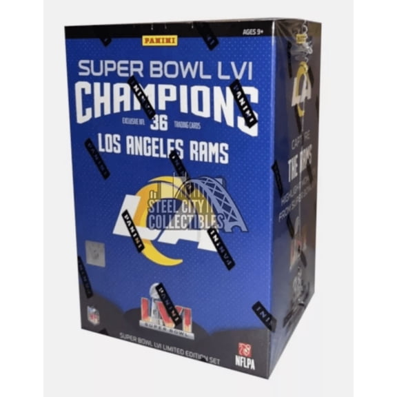 2022 Panini Los Angeles Rams Super Bowl Champions LVI NFL Football Factory Sealed Exclusive Set 36 Cards