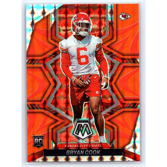2022 Panini Mosaic Bryan Cook #397 Mosaic Reactive Orange RC