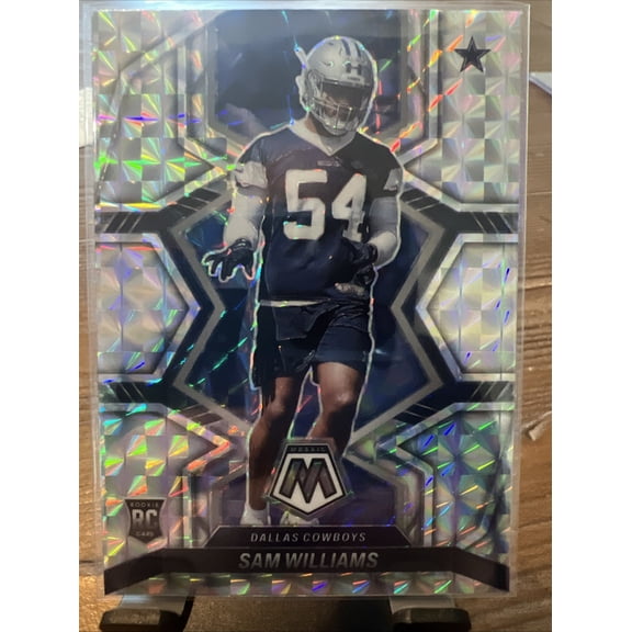 2022 Panini Mosaic Sam Williams RC Dallas Cowboys Mosaic Prizm #392 Football Card