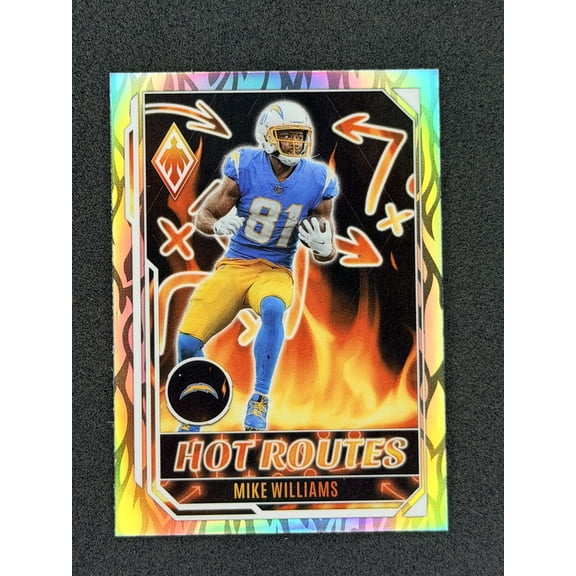 2022 Panini Phoenix Mike Williams #HR-17 Hot Routes