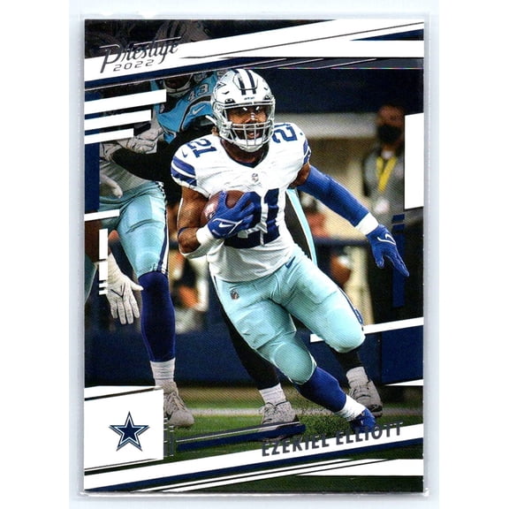 2022 Panini Prestige Ezekiel Elliott Dallas Cowboys #77 NFL Football Trading Card