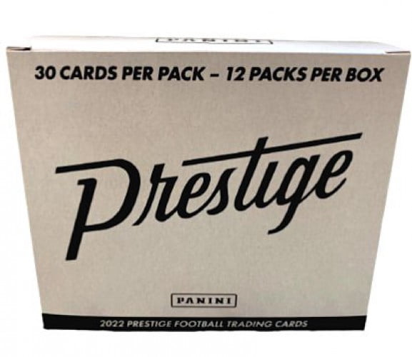 2022 Panini Prestige Football Fat Pack Box