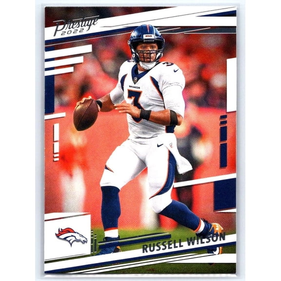 2022 Panini Prestige Russell Wilson #254 Football Card Denver Broncos Near Mint or Better