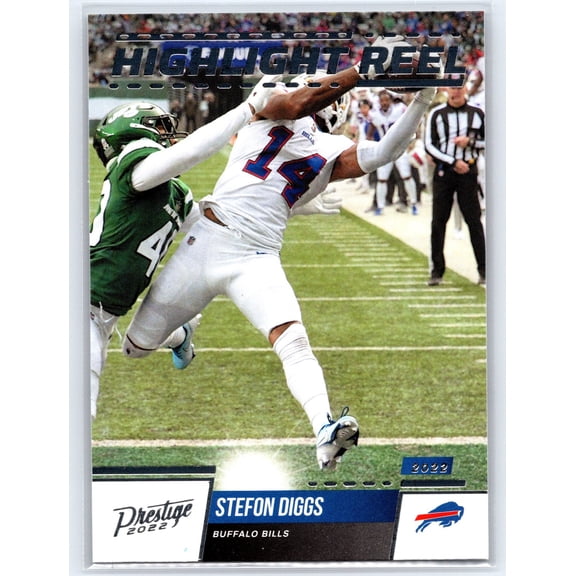 2022 Panini Prestige Stefon Diggs #HR-4 Highlight Reel