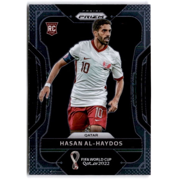 2022 Panini Prizm FIFA World Cup Qatar #188 Hasan Al-Haydos Qatar Soccer Futbol Base Trading Card