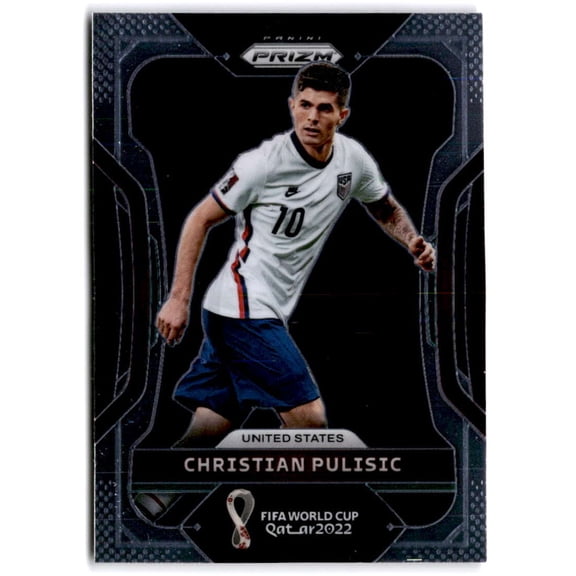 2022 Panini Prizm FIFA World Cup Qatar #201 Christian Pulisic United States Soccer Futbol Base Trading Card