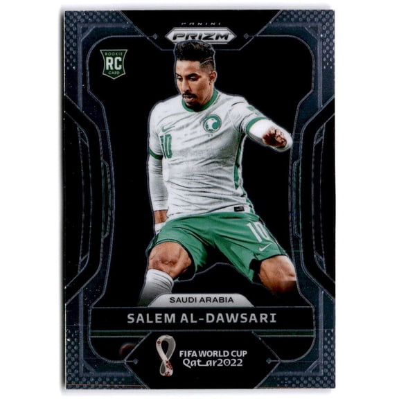 2022 Panini Prizm FIFA World Cup Qatar #215 Salem Al-Dawsari Saudi Arabia Soccer Futbol Base Trading Card
