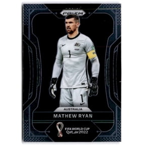 2022 Panini Prizm FIFA World Cup Qatar #286 Mathew Ryan Australia Soccer Futbol Base Trading Card