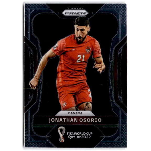 2022 Panini Prizm FIFA World Cup Qatar #50 Jonathan Osorio Canada Soccer Futbol Base Trading Card