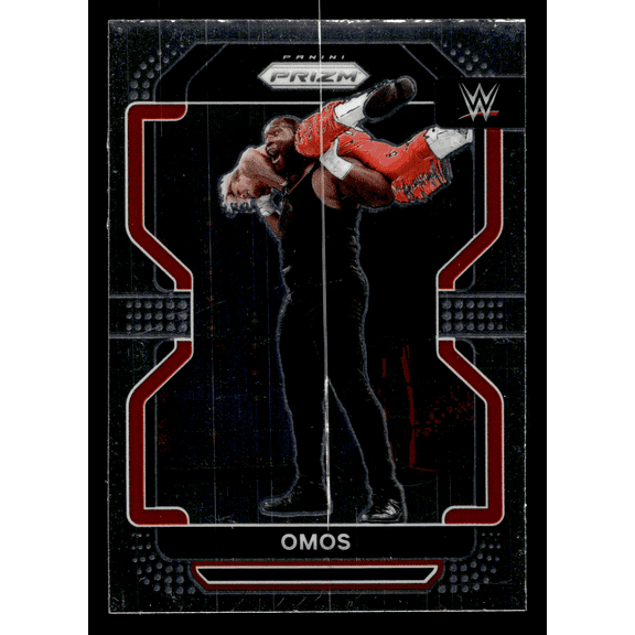 2022 Panini Prizm WWE Omos #170 Black