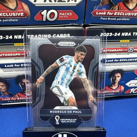 2022 Panini Prizm World Cup Qatar Rodrigo de Paul #12 [Base] Base Set