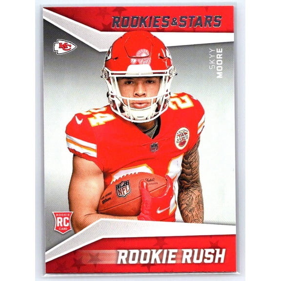 2022 Panini Rookies & Stars Skyy Moore #RR-18 Rookie Rush