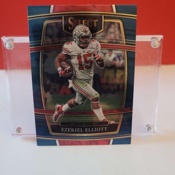 2022 Panini Select Draft Picks Ezekiel Elliott #47 Ohio State Buckeyes Football Card Ohio State Buckeyes NCAA Football Trading Card