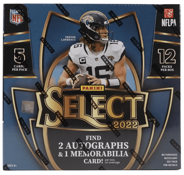 2022 Panini Select Football Hobby Box
