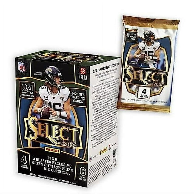 2022 Panini Select Football Trading Card Blaster Box