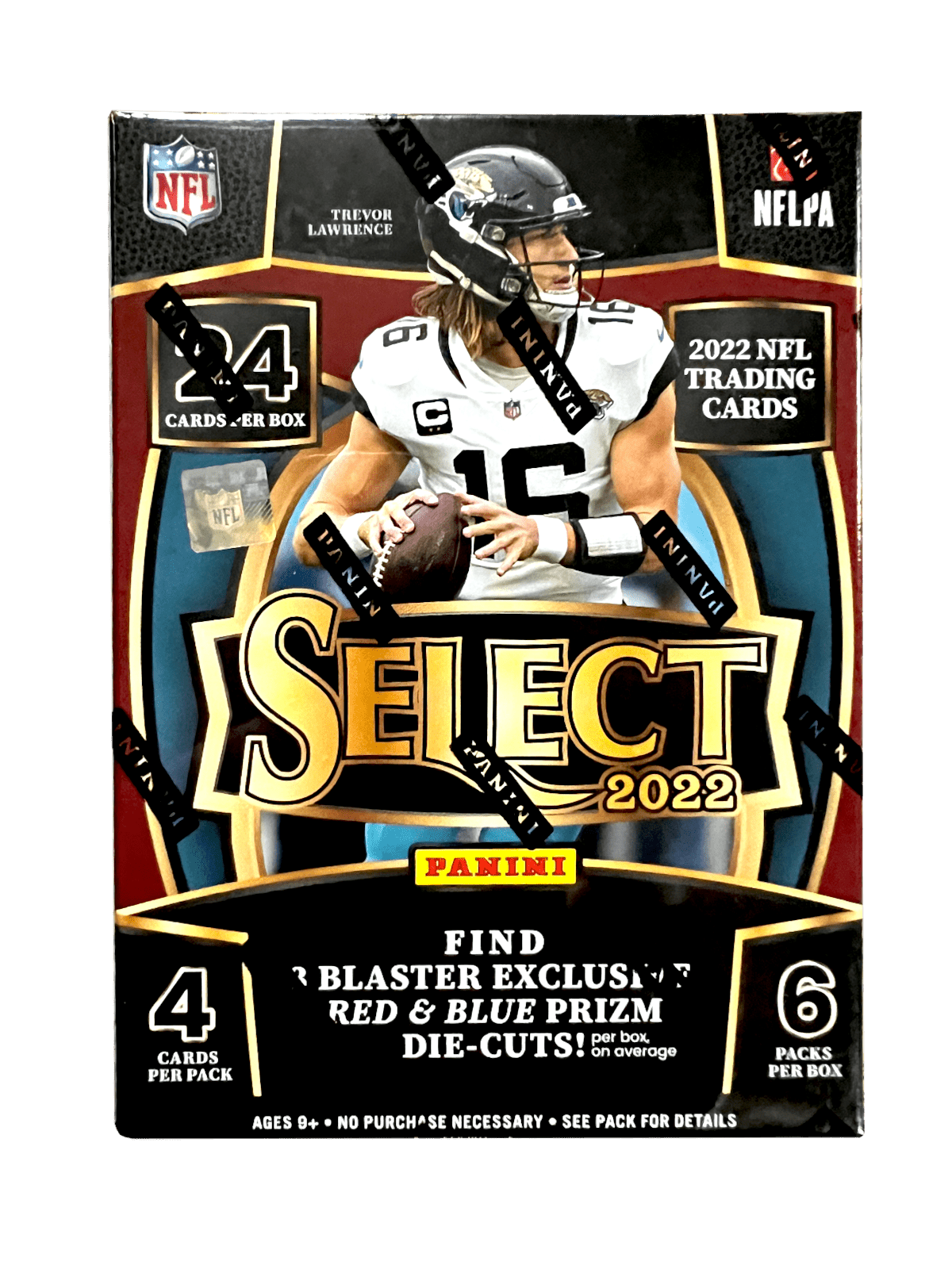 2022 Panini Select NFL Football Trading Cards Blaster Box